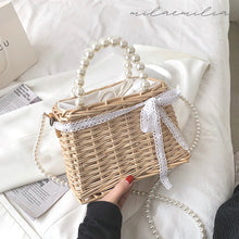 画像をギャラリービューアに読み込む, 【即納】パールかごバッグ