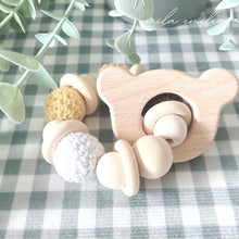 画像をギャラリービューアに読み込む, 【即納】くまさん 歯固めジュエリー 歯固めホルダー 出産祝い
