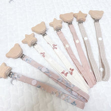 画像をギャラリービューアに読み込む, 【即納】おしゃぶりホルダー おもちゃホルダー & 歯固め set ⋆⸜ ⚘ ⸝⋆ 出産祝い ベビーギフト