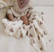 画像をギャラリービューアに読み込む, 【即納】くまさんガーゼブランケット