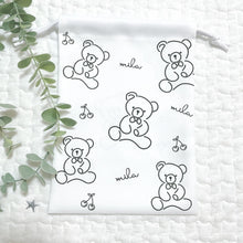 画像をギャラリービューアに読み込む, 【即納】くまさん 巾着