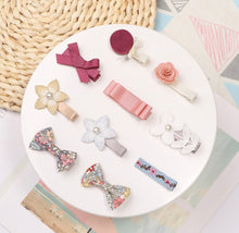 画像をギャラリービューアに読み込む, 【即納&送料無料】ヘアクリップ ヘアピン ヘアアクセサリー 前髪クリップ 10点