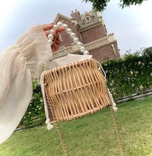 画像をギャラリービューアに読み込む, 【即納】かごバック パール