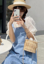 画像をギャラリービューアに読み込む, 【即納】かごバック パール