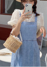 画像をギャラリービューアに読み込む, 【即納】かごバック パール