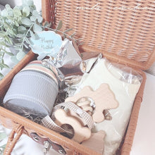 画像をギャラリービューアに読み込む, 【即納】ベビーギフト 出産祝い 誕生日プレゼント バスケットトランク ⋆⸜ ⚘ ⸝⋆